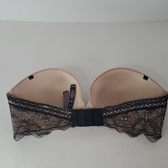 Victoria's Secret Very Sexy Multi-Way Padded Push Up Underwire Lace Bra 32D - Picture 4 of 10